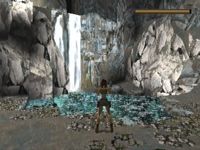 une photo d'Ã©cran de Tomb Raider sur Sony Playstation